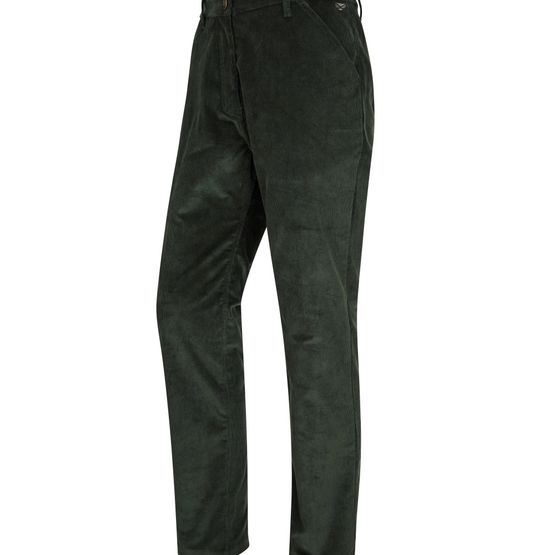 Hoggs Cairnie Comfort Stretch Cord Trousers - Racing Green