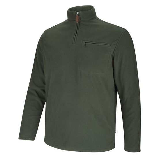 Hoggs Islander 1/4 Zip Long-Sleeve Microfleece Sweatshirt - Dark Olive