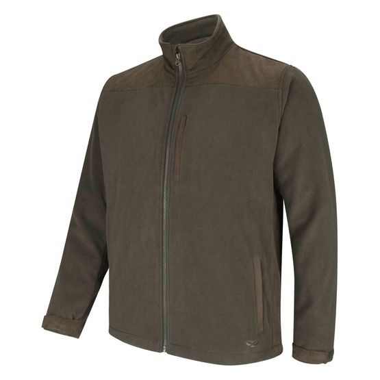 Hoggs Ravenscraig Men's Waterproof Fleece Jacket - Fen Green