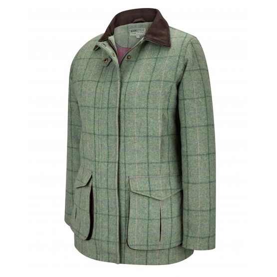 Hoggs of Fife Roslin Technical Tweed Spring Bracken Field Coat