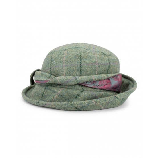 Hoggs Roslin Women's One Size Tweed Twist Hat - Spring Bracken