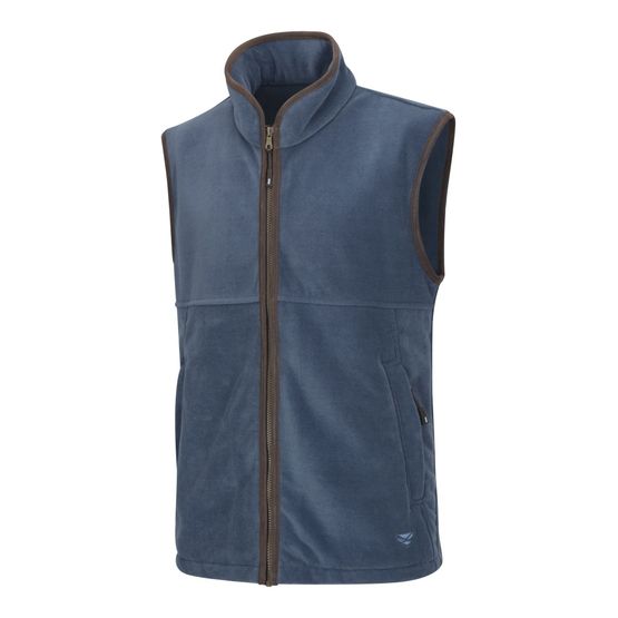 Hoggs Stenton Insulating Technical Fleece Gilet - Slate Grey