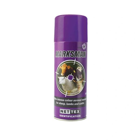 Nettex 5165 Marksman Purple Aerosol Sheep Marker Spray (400ml)