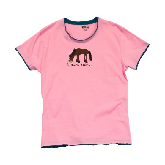 LazyOne Womens Pasture Bedtime PJ T Shirt