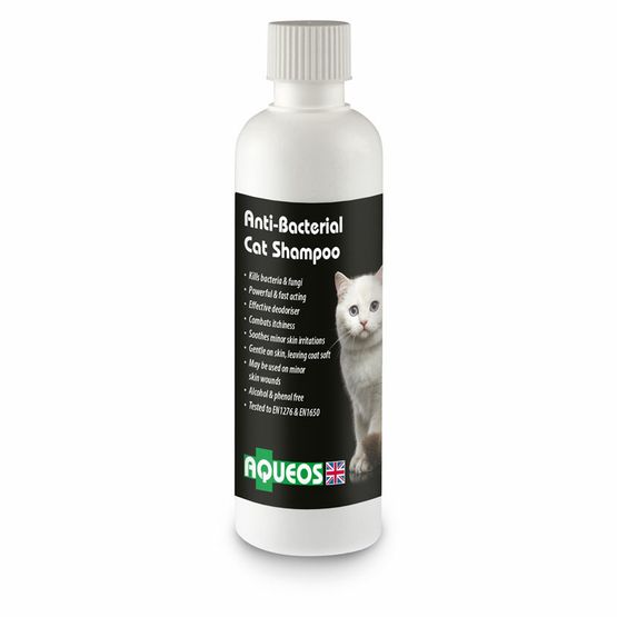Aqueos Anti-Bacterial Cat Shampoo