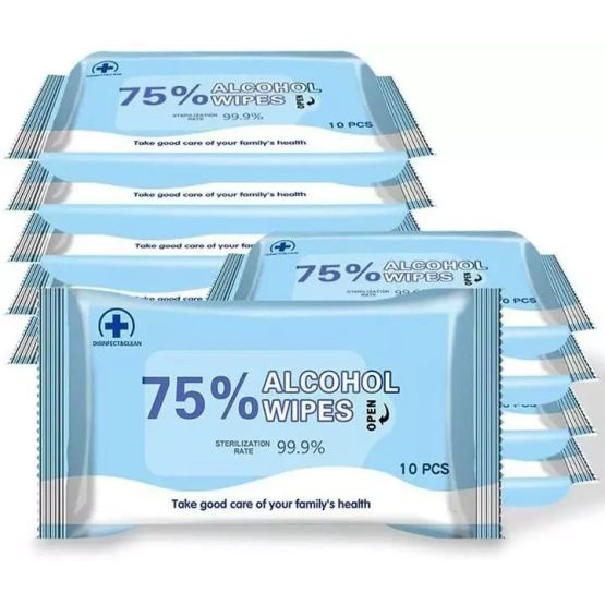 Battles Alcohol Wet Wipes (75%)