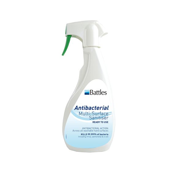 Battles Antibacterial Multi-Surface Sanitiser (Ready To Use)