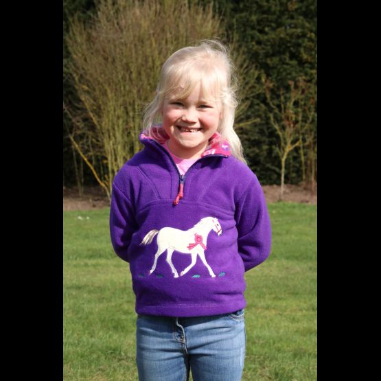 British Country Collection Champion Pony Childrens Fleece Jacket