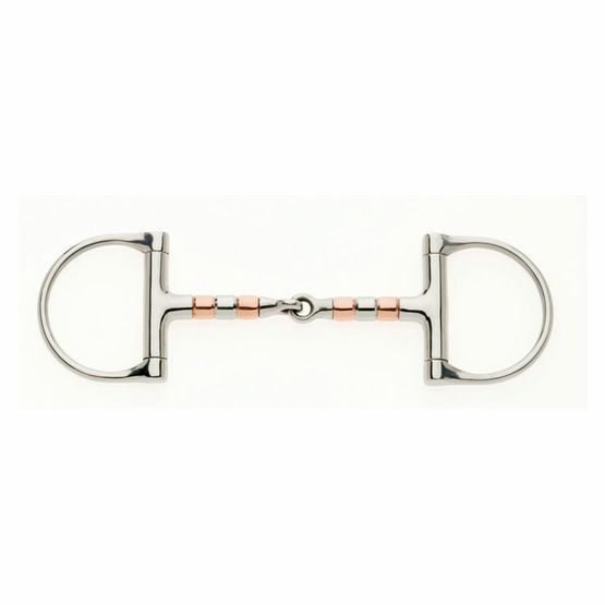 Copper Roller D Ring Snaffle