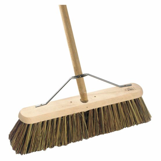Platform Broom Complete with Handle &amp; Stay - Very Stiff