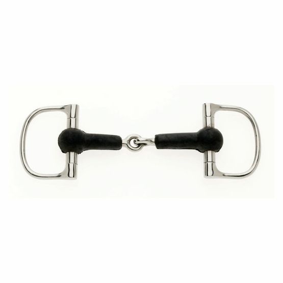 Rubber D Ring Snaffle