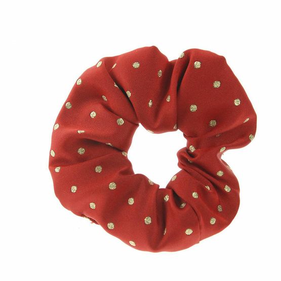 ShowQuest Lurex Spot Scrunchie