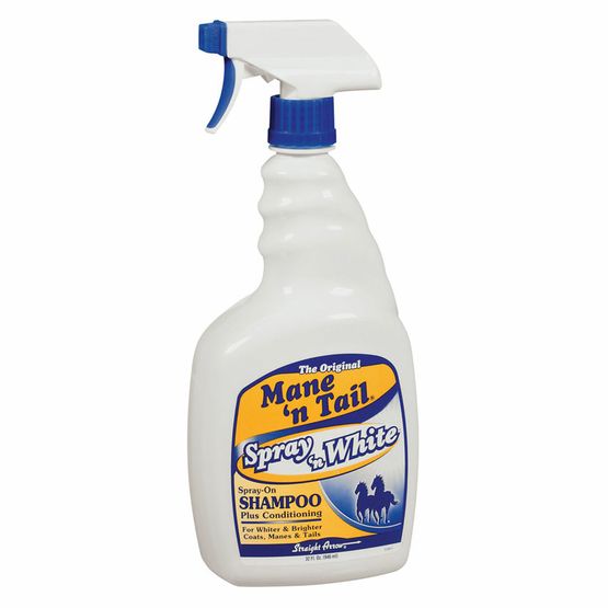 Straight Arrow Mane 'n Tail Spray 'n White