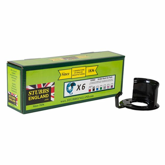 STUBBS Bridle Rack Six Pack (S2060)