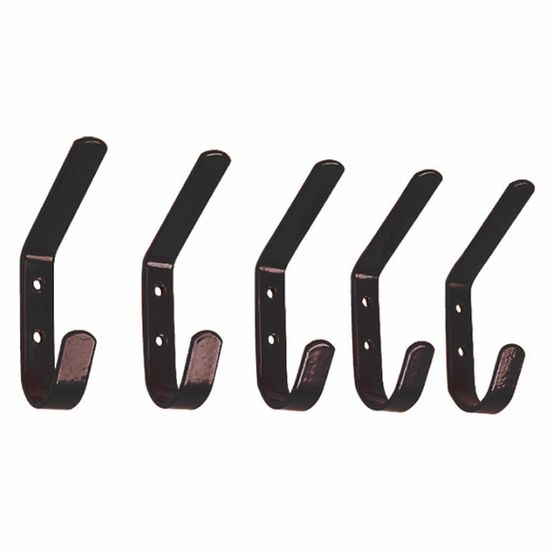 STUBBS Hat &amp; Coat Hook Bag of 5 (S95)