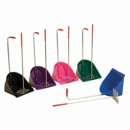 STUBBS Stable Mate Manure Collector with Long Handle Rake (S4585)