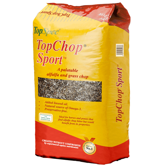 TopSpec TopChop Sport Natural Grass Chop Mix - 15kg