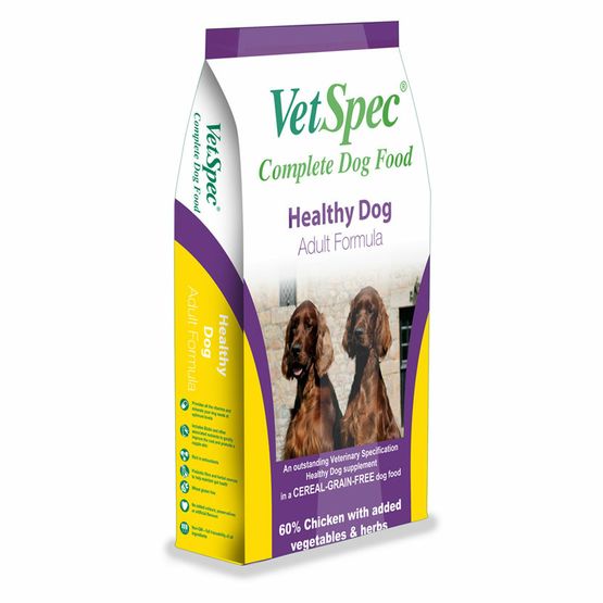 VetSpec Complete Healthy Adult Formula Dog Food (Chicken, Veg &amp; Herbs) 12kg