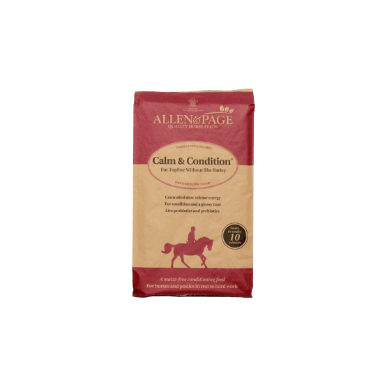 Allen &amp; Page Calm &amp; Condition Topline Horse Feed - 20kg