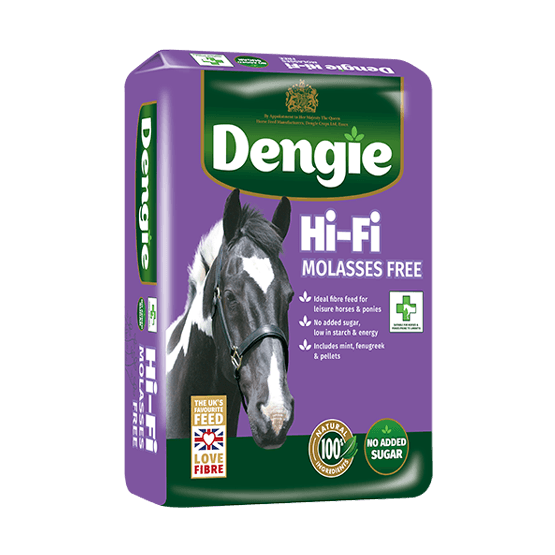 Dengie Hi-Fi Molasses Free Fibre Horse Feed - 20kg