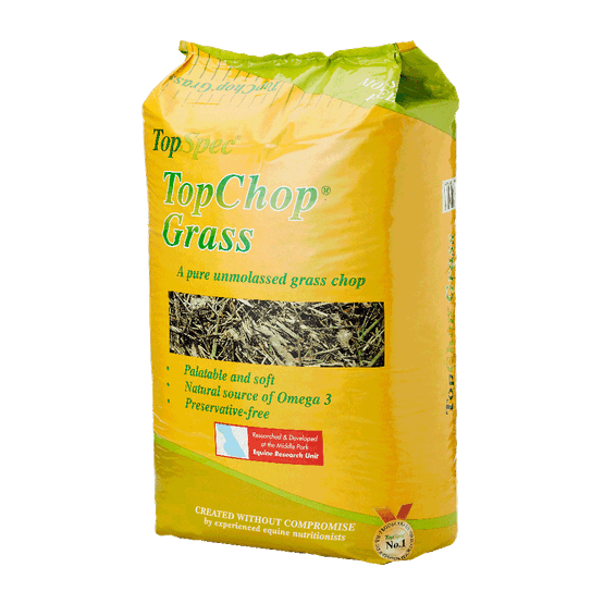TopSpec British Grass Chop Horse Feed - 15KG