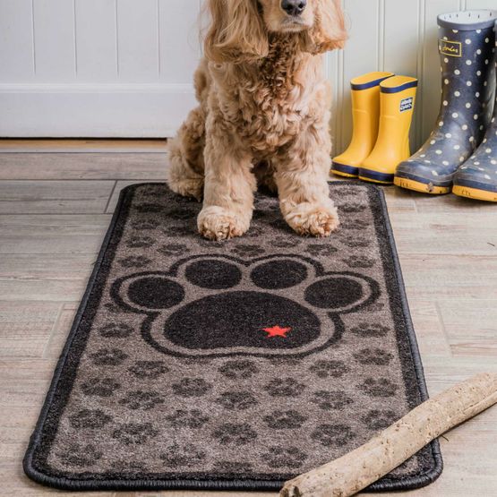 Pet Rebellion Stop Muddy Paws Little Paws Dog Mat