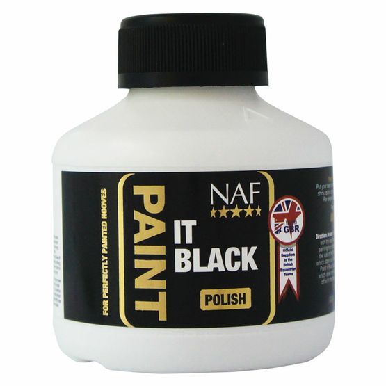 NAF Paint It Black Hoof Polish