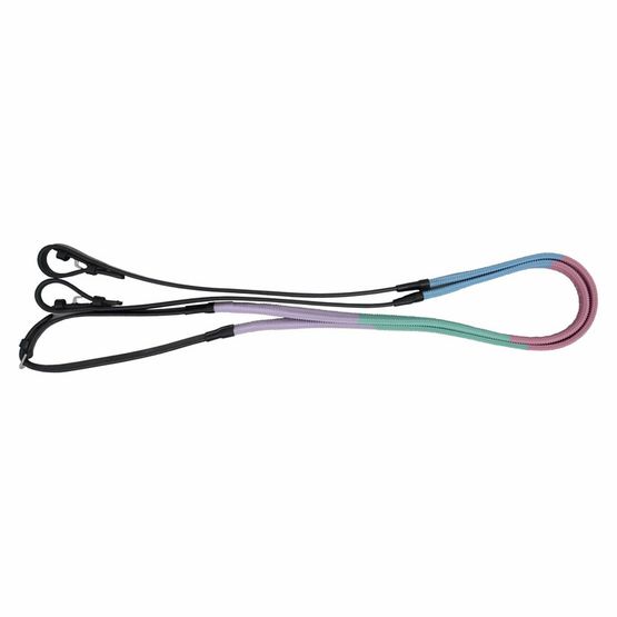 Hy Equestrian Rubber Covered Training Reins