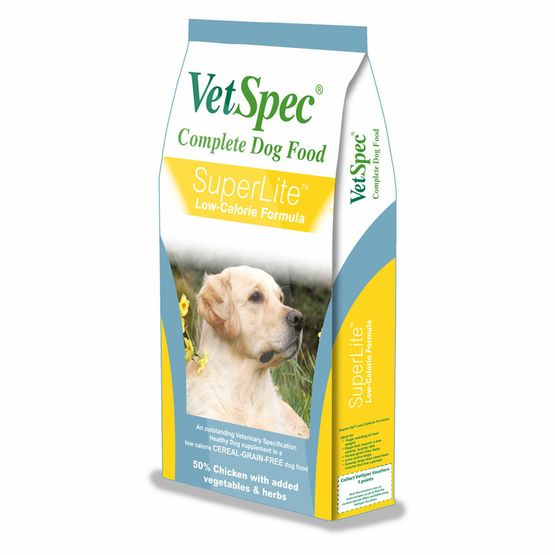 VetSpec Complete SuperLite Low Calorie Formula Dog Food - 2kg