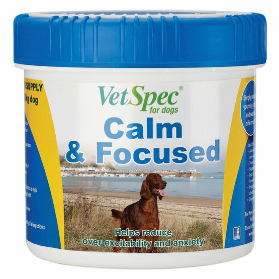 VetSpec Calm &amp; Focused Dog Supplement - 500g