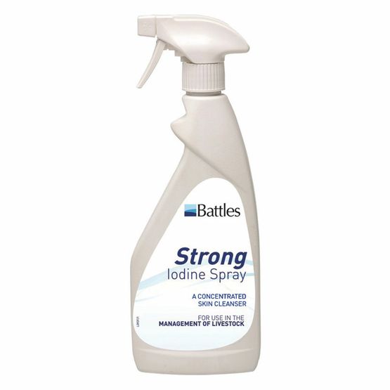 Battles 7% Strong Iodine Spray