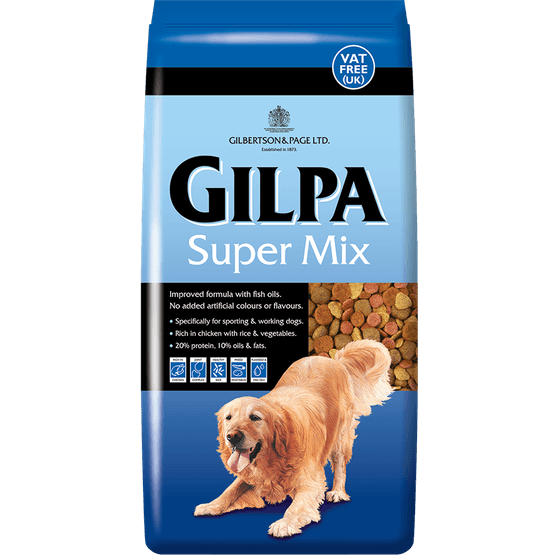 Gilpa Super Mix Working Dog Feed - 15kg