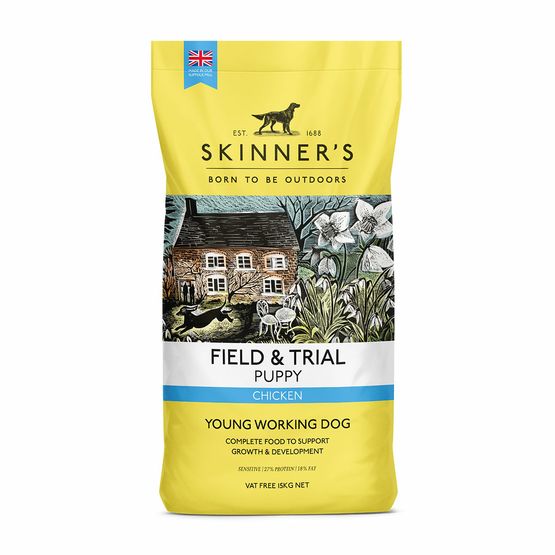 Skinner's FT Chicken Young Working Puppy Dog Food - 15kg