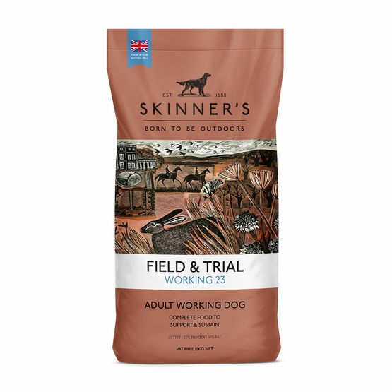 Skinner's Field &amp; Trial Working 23 Dog Food - 15kg