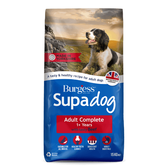Burgess Supadog Complete Adult Dog Food - 12.5kg