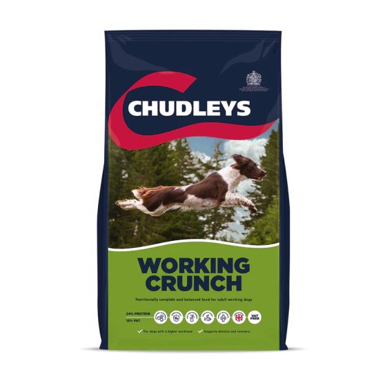 D&amp;H Chudleys Working Crunch Adult Dog Food - 14kg