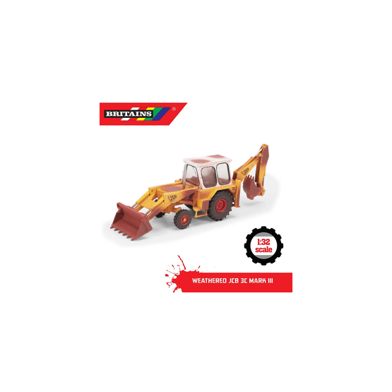 Britains Rusty 3C Mark III JCB Digger 1:32 Scale Model