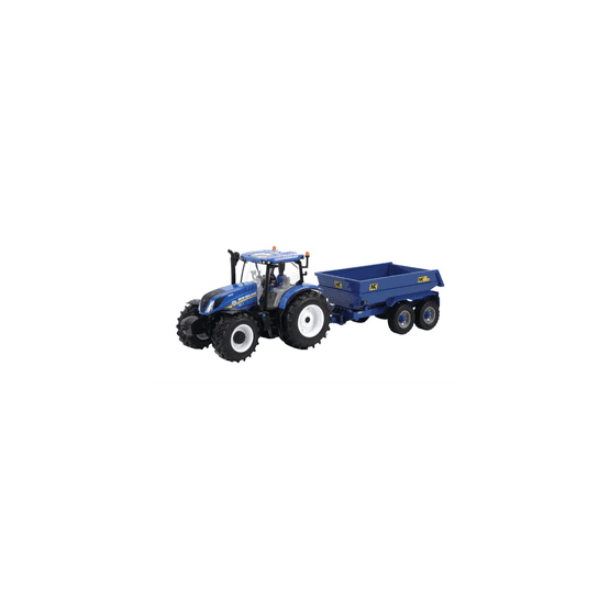 Britains NH T6.175 Tractor &amp; Dump Trailer Model Playset