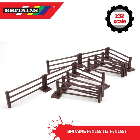 Britains 1:32 Scale Model Farm Fence