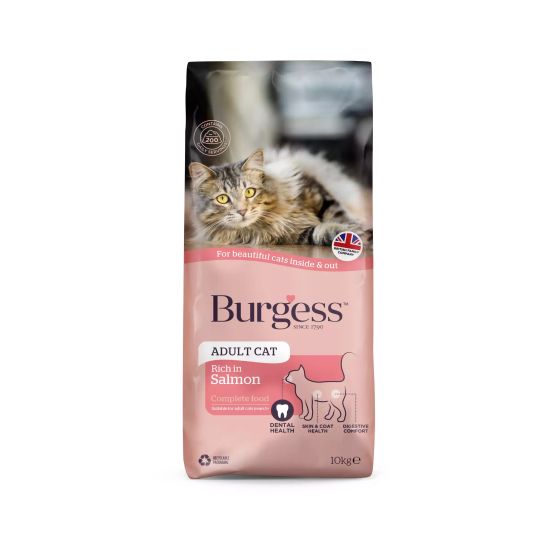 BURGESS SUPACAT 10KG SALMON CBU0311