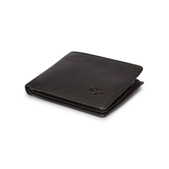 Hoggs Monarch Full Grain Leather Cardholder Wallet - Black