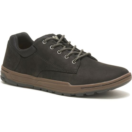 Colfax Men's Black Fleece Lined Lace Up Leather Shoes