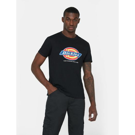 Dickies Denison Black Cotton T-Shirt