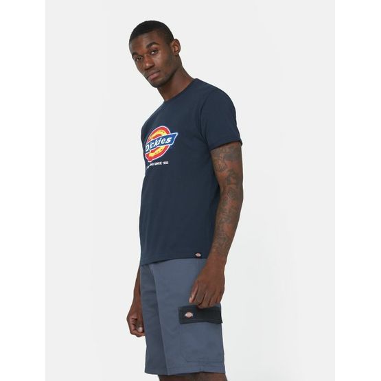 Dickies Denison Blue Cotton T-Shirt