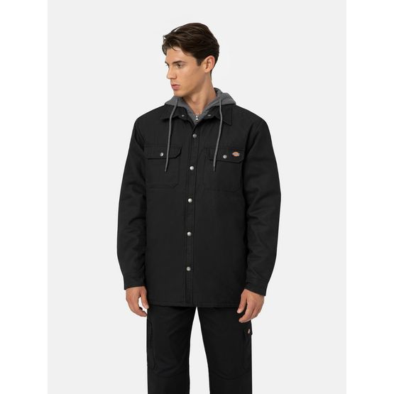 Dickies Black Duck Shirt Jacket