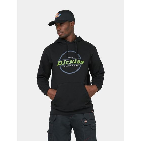 Dickies Men's Towson Graphic Black Hoodie