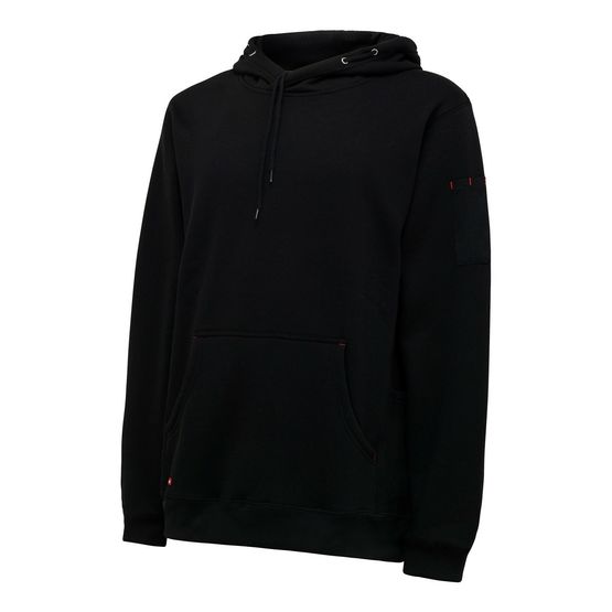 Brushed Fleece Hoodie Black