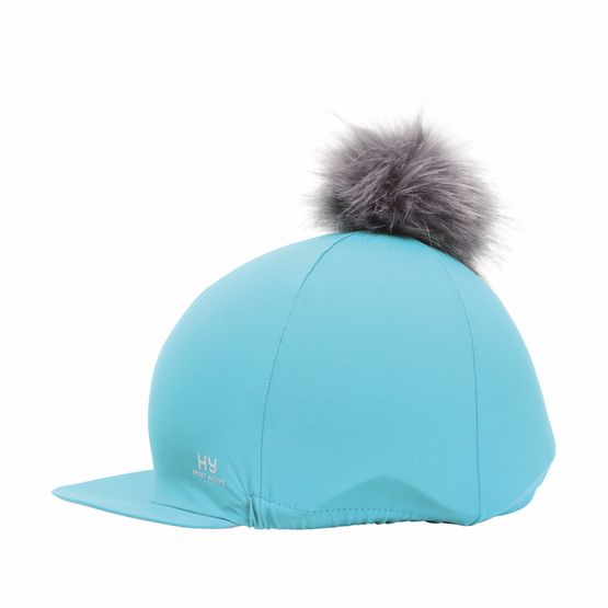 Hy Sport Active Hat Silk with Interchangeable Pom Pom - One Size