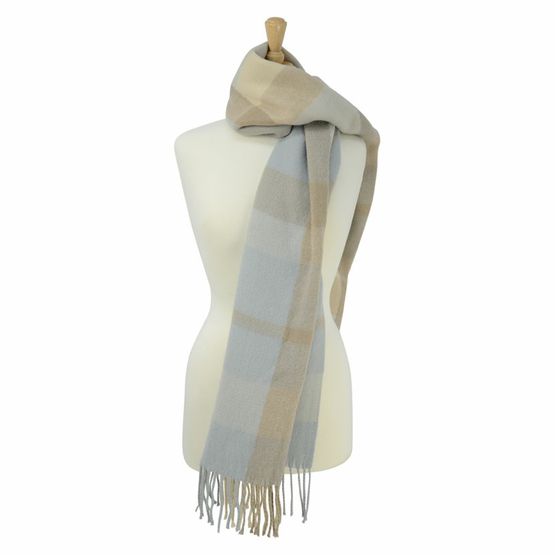 Hy Equestrian Ladies Supersoft Tartan Scarf - One Size