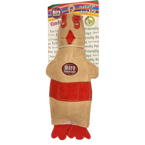 Miro &amp; Makauri Chadley The Chicken Crackle Dog Toy - 30cm